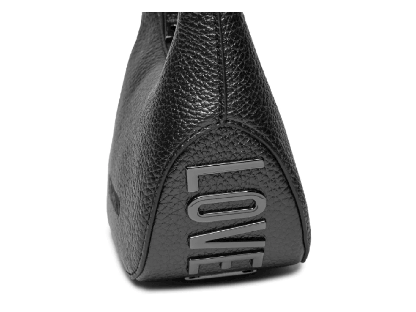 Borsa a Spalla Piccola Laminata c/Tracolla Love Moschino