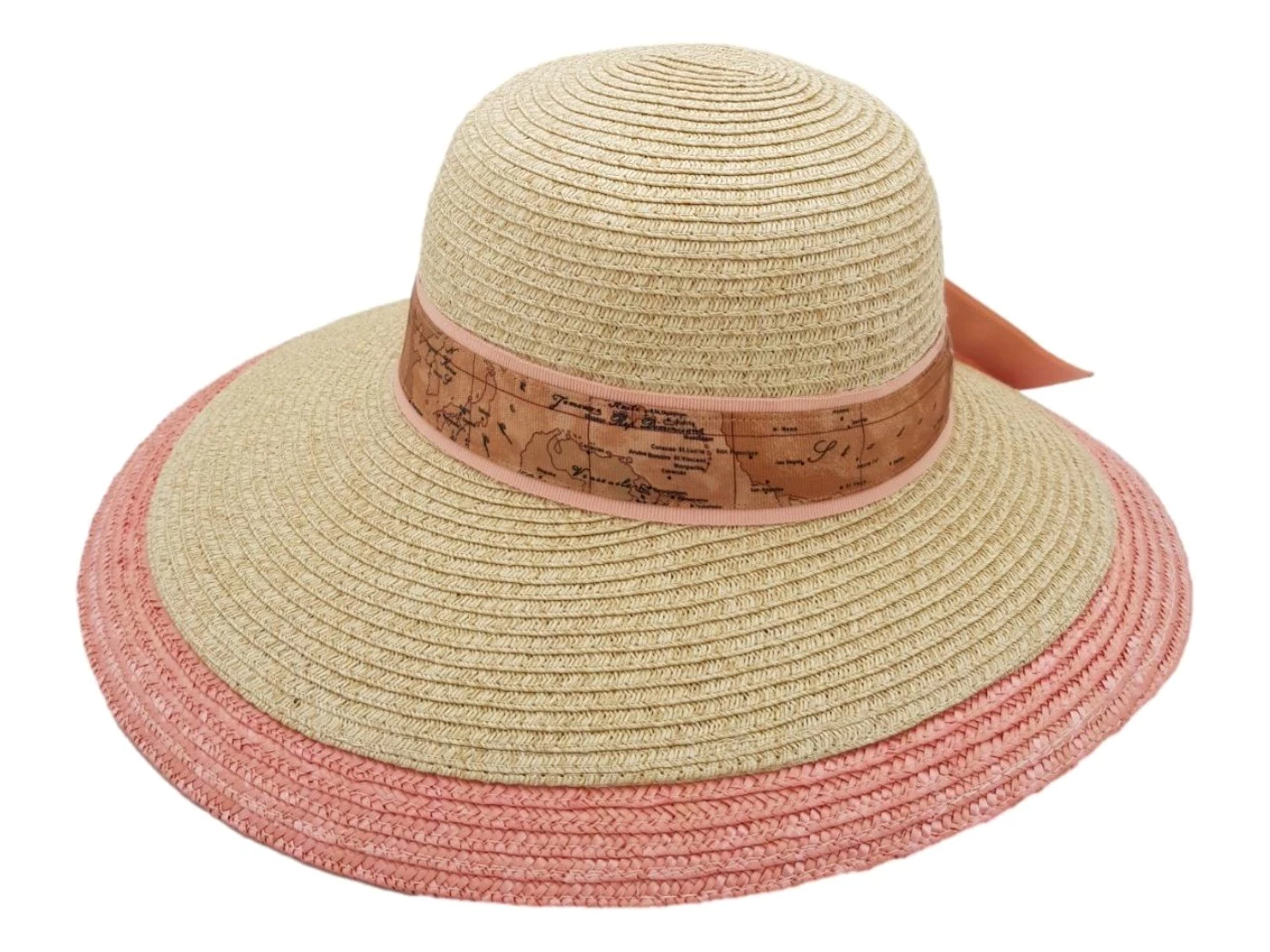 Cappello in paglia con fiocco in nastro Alviero Martini 1 Classe