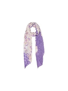 Stola a fiori con logo 90 x 180 Liu jo