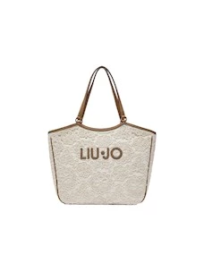 Shopping in pizzo e maxi logo Ferielle Liu Jo