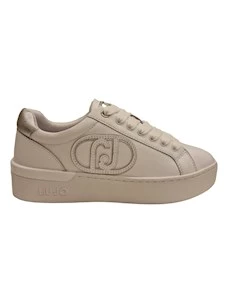 Sneaker in Pelle c/Maxi Logo Silvia 93 Liu Jo