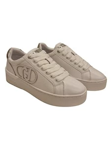 Sneaker in Pelle c/Maxi Logo Silvia 93 Liu Jo