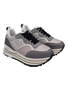 Sneaker c/Paillettes Glitter Maxi Wonder 73 Liu Jo