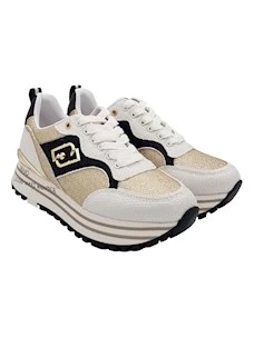 Sneaker c/Paillettes Glitter Maxi Wonder 73 Liu Jo