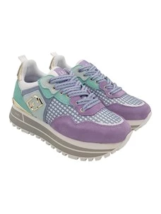 Sneakers in Pelle/Mesh Maxi Wonder 01 Liu Jo