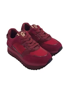 Sneaker in nylon e pelle Maxi Wonder 91 Liu Jo