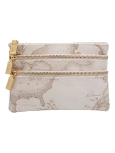 Necessaire tre scomparti Geo White Alviero Martini 1 Classe