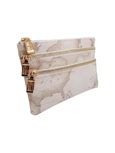 Necessaire tre scomparti Geo White Alviero Martini 1 Classe
