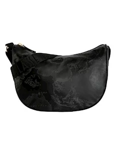Tracolla Mezzaluna Media Geo Soft Black Alviero Martini 1 Classe