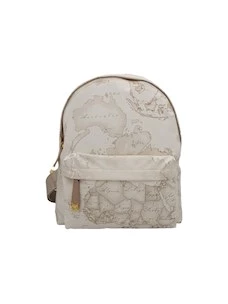 Zaino Medio Geo White Soft c/Zip Alviero Martini 1 Classe