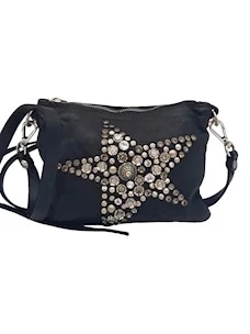 Bustina piccola in pelle c/borchie Stella Campomaggi