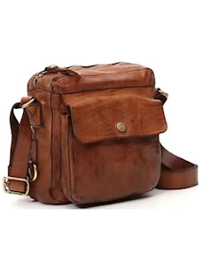 TRACOLLA MEDIA IN PELLE CAMPOMAGGI