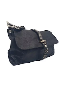 Bustino in pelle c/strass Elga Campomaggi