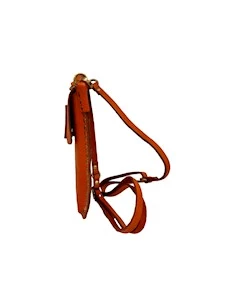 PORTACELLULARE IN PELLE CON RIVETTI CAMPOMAGGI