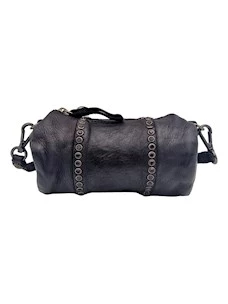 Tracollina in pelle c/strass Licia Campomaggi