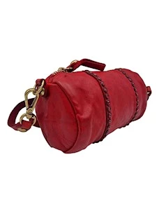 Tracollina in pelle c/strass Licia Campomaggi