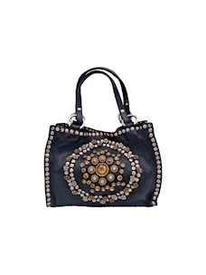 Tracollina mini in pelle c/strass Dafne Campomaggi