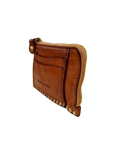 Portafoglio Piccolo Piatto in Pelle Campomaggi