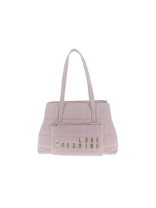 SHOPPING TRAPUNTATA C/TASCA C/ZIP LOVE MOSCHINO