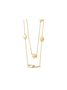 Collana due fili con logo Alviero Martini 1 Classe