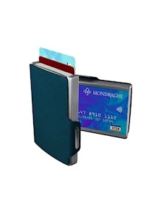 MONDRAGHI SAFFIANO BLU