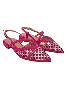 Ballerine in Pelle Traforata Viola 08 Liu Jo