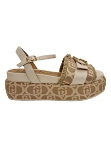 Sandali in Tessuto c/Frangette Sommar 04 Liu Jo