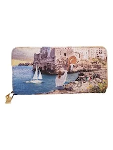 Portafoglio Grande Doppia Zip Yesbag Ynot