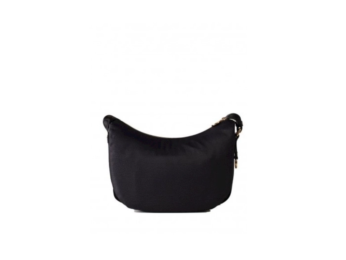 BORBONESE LUNA BAG MIDDLE black