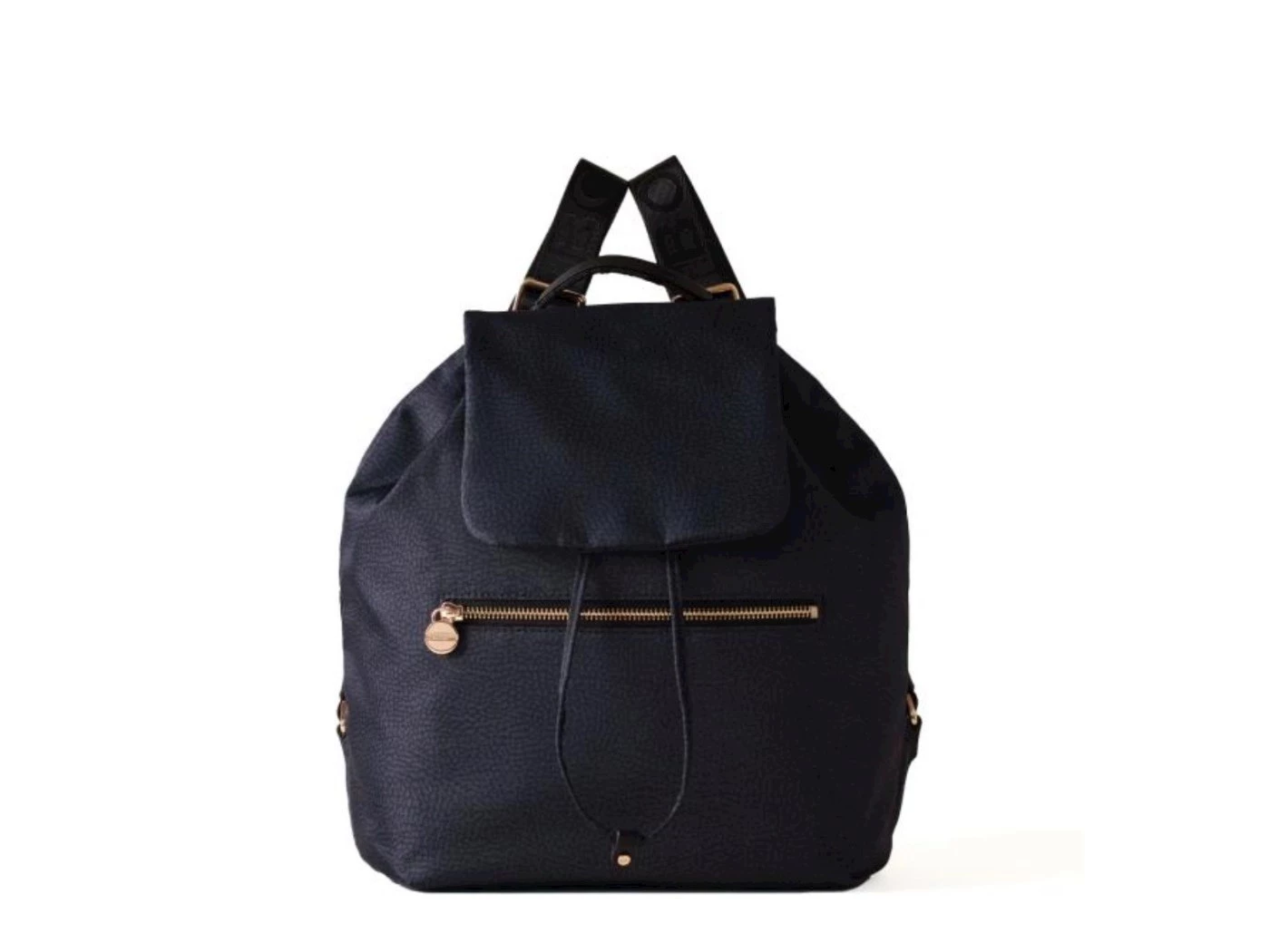 BORBONESE ECO LINE BACKPACK MEDIUM black
