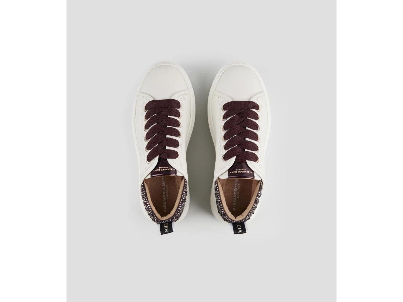 ALEXANDER SMITH WEMBLEY white-bordeaux