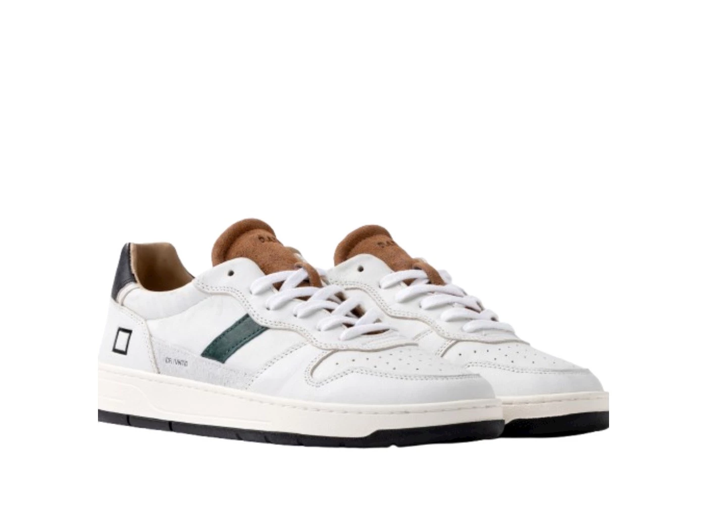 D.A.T.E COURT 2.0 VINTAGE WHITE-LEATHER