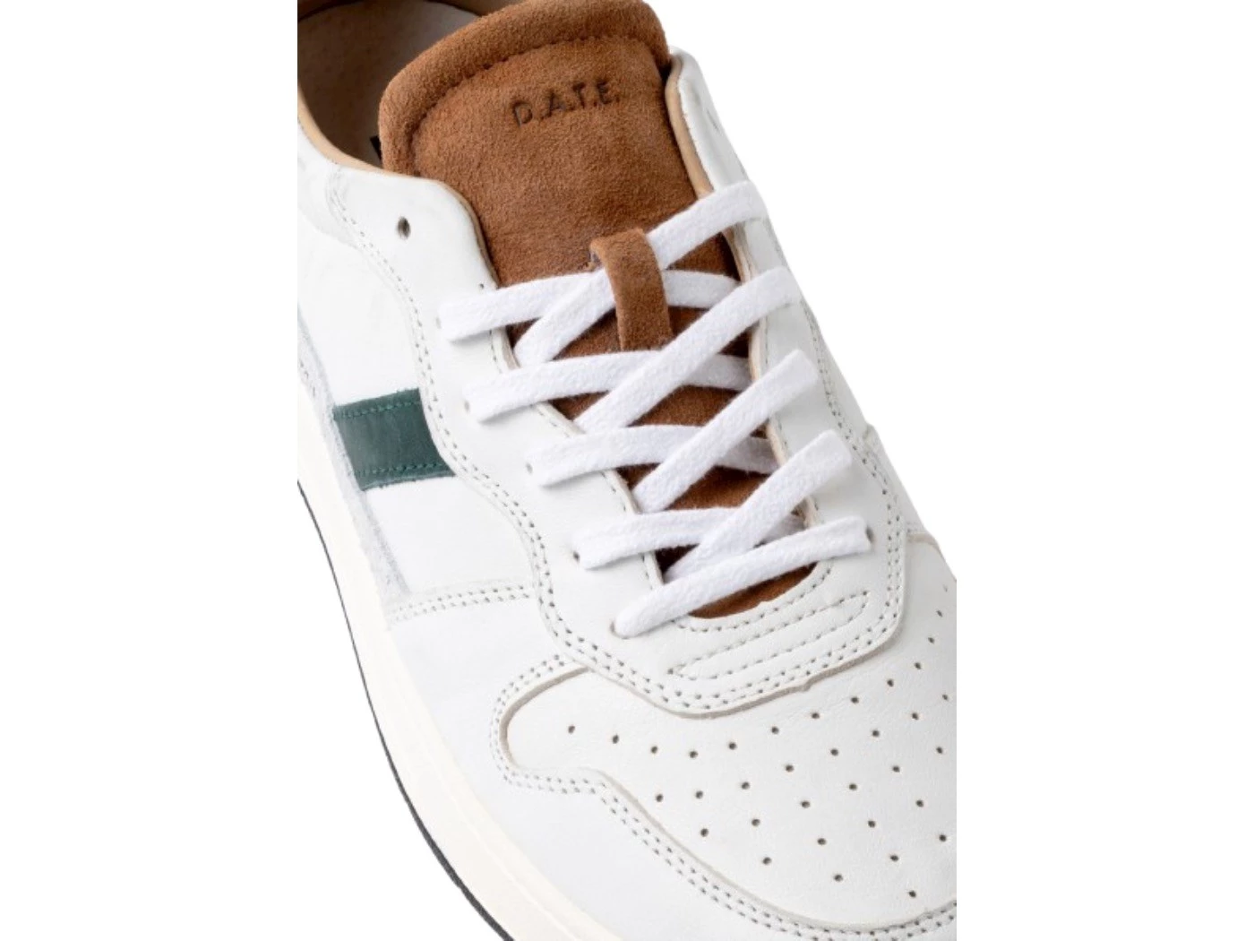D.A.T.E COURT 2.0 VINTAGE WHITE-LEATHER