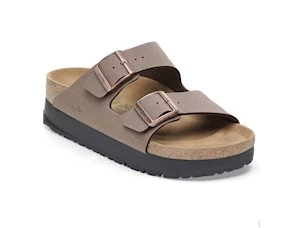 BIRKENSTOCK ARIZONA PLATFORM mocca veg,birko flor