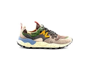 FLOWER MOUNTAIN YAMANO 3 SUEDE\NYLON CAMO DARK GREY\BLACK