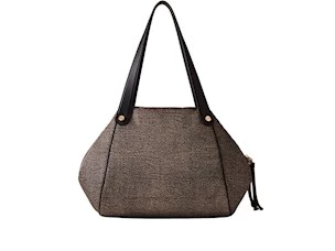 BORBONESE SHOPPING L. OP NATURAL BLACK