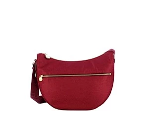 BORBONESE LUNA BAG SMALL MERLOT