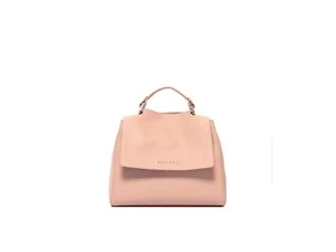 ORCIANI SMALL SWABIAN HANDBAG WITH SHOULDER STRAP mulberry