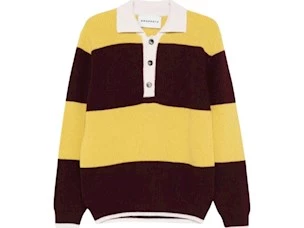 AMARANTH SWEATER AUBERGINE-LIME