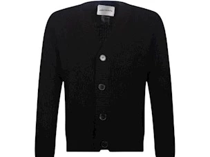 AMARANTH BLACK CARDIGAN