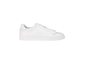DOUCAL'S WHITE NOLAN SNEAKER + TALC SOLE