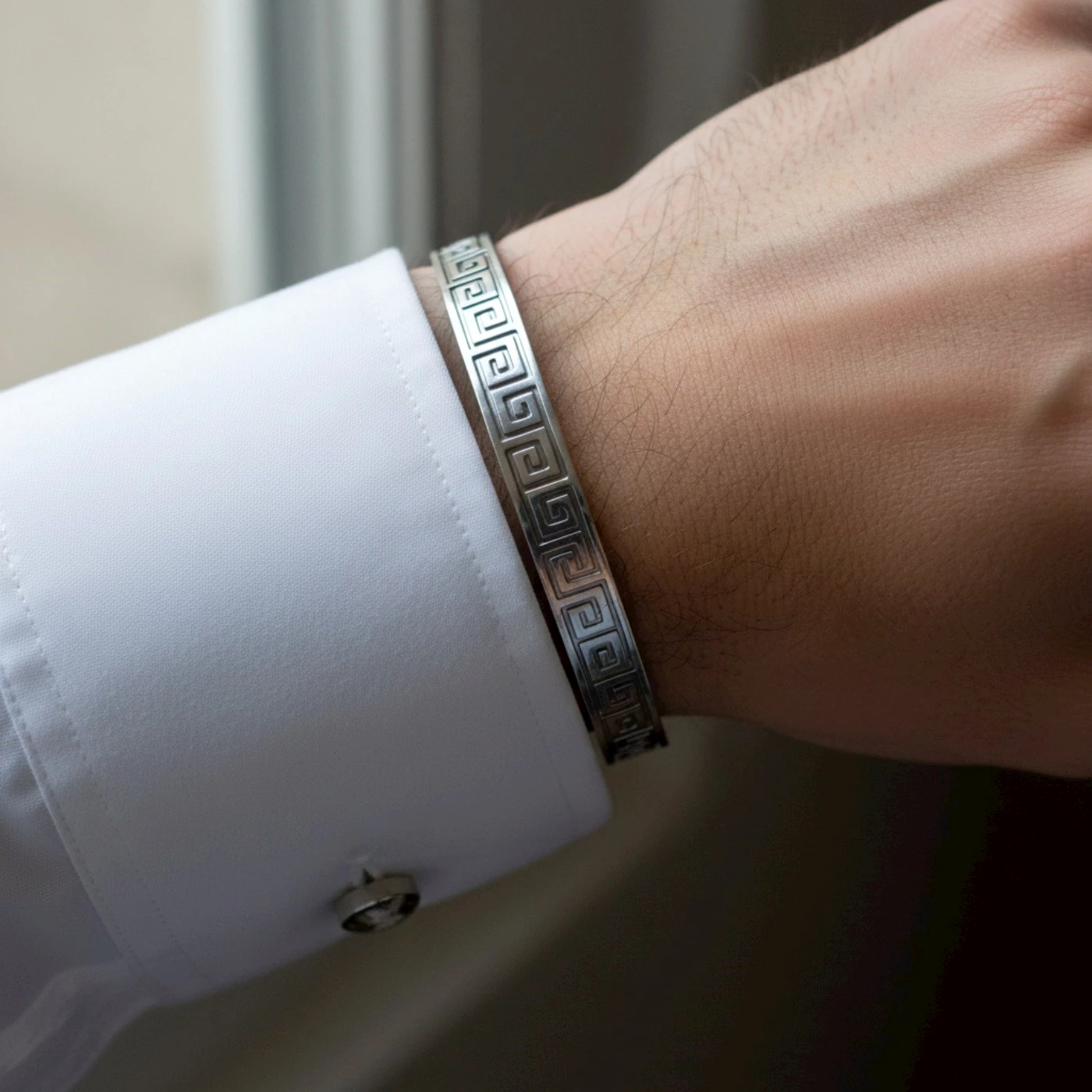 Bracciale uomo greca