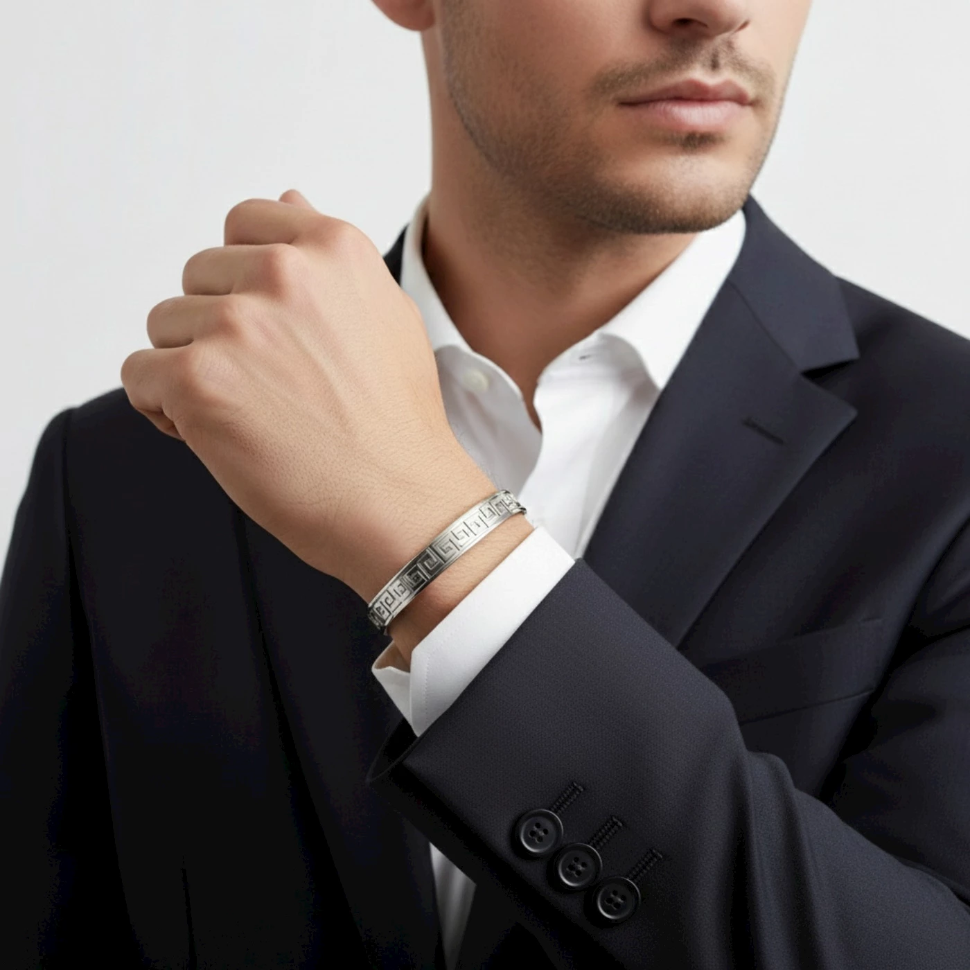 Bracciale uomo greca