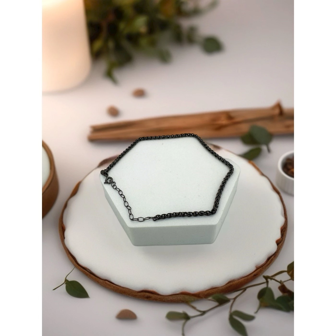 Bracciali Linea Basic Placcato Oro Nero