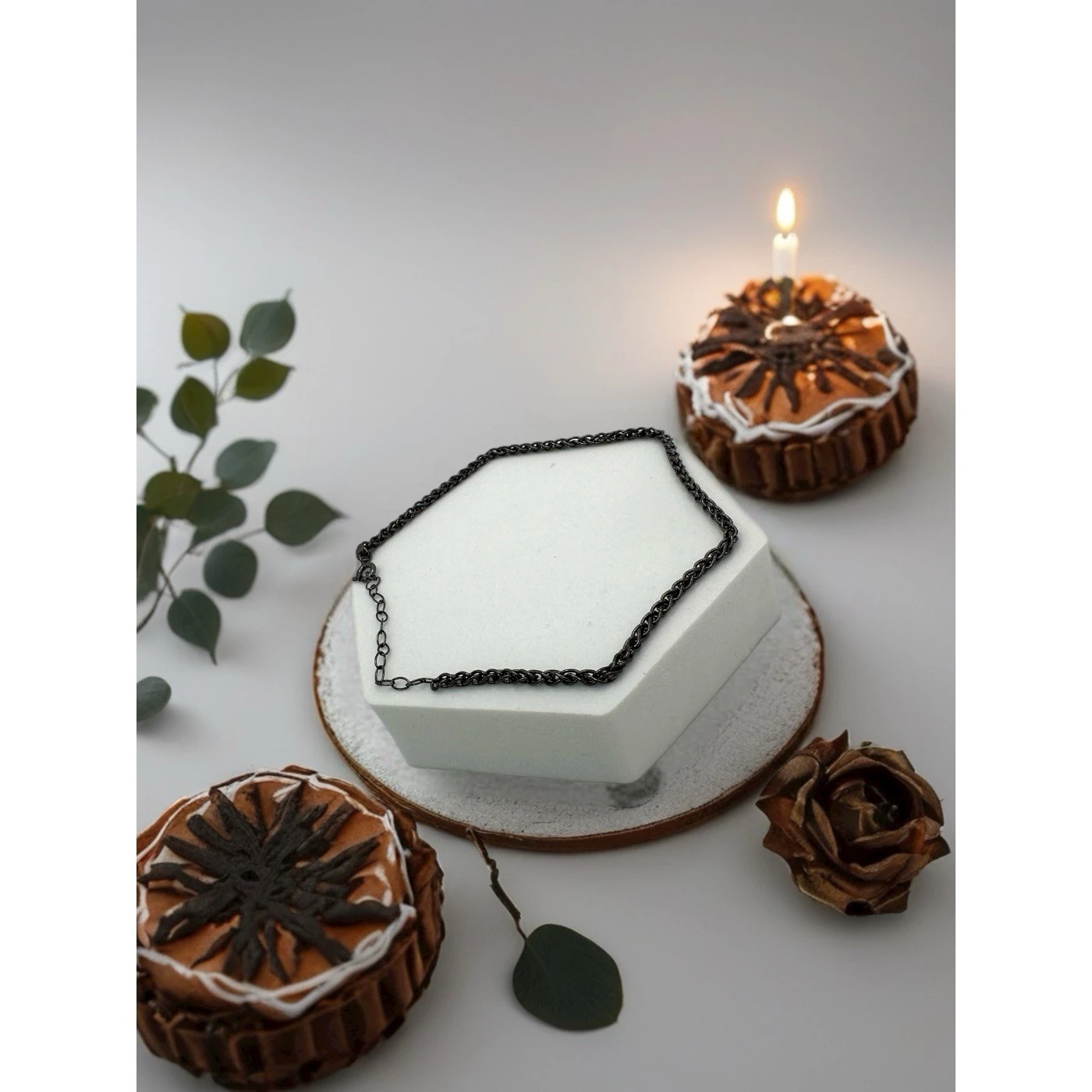 Bracciali Linea Basic Placcato Oro Nero