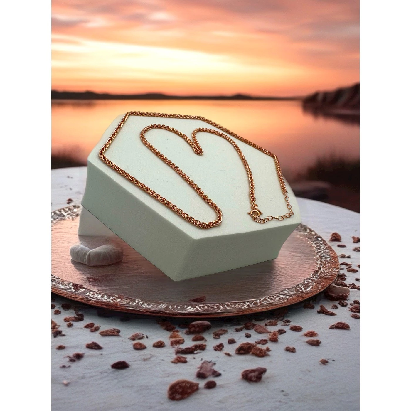 Collane Linea Basic Placcata Oro Rosa