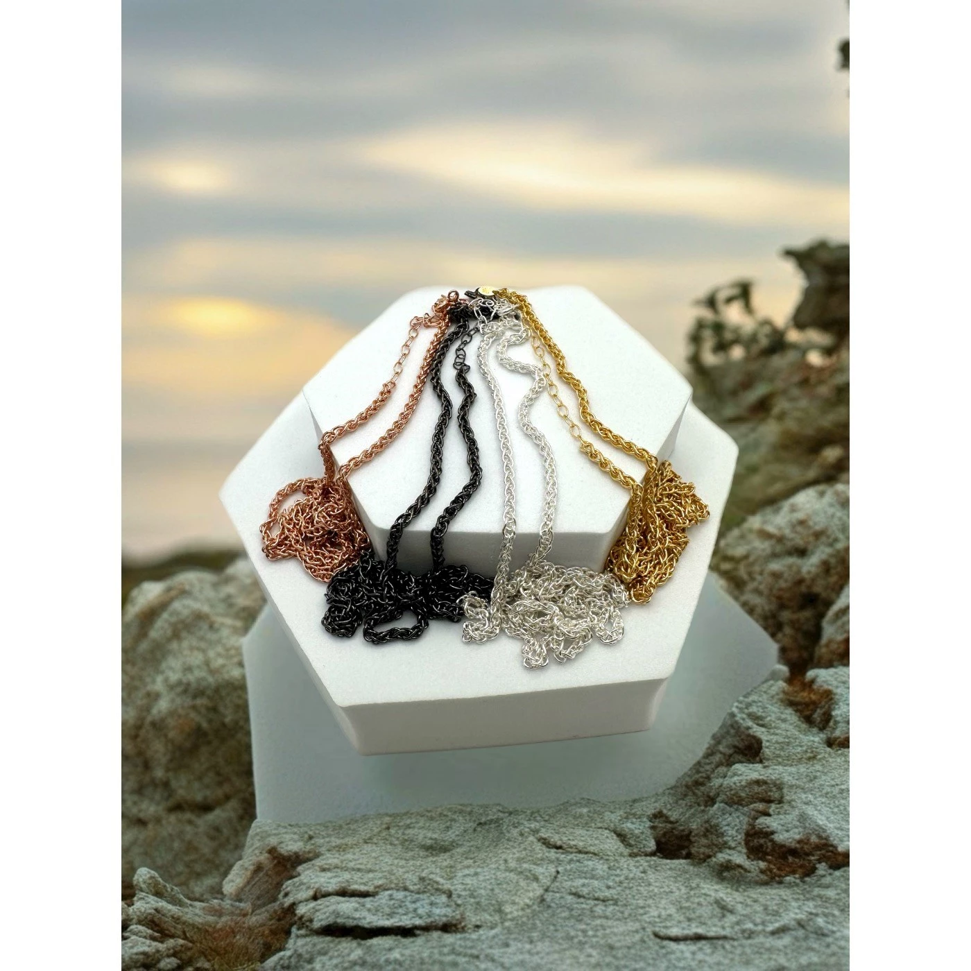 Collane Linea Basic Placcata Oro Rosa