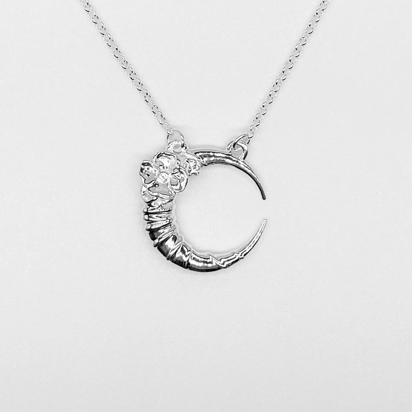 Collana Luna Argentata