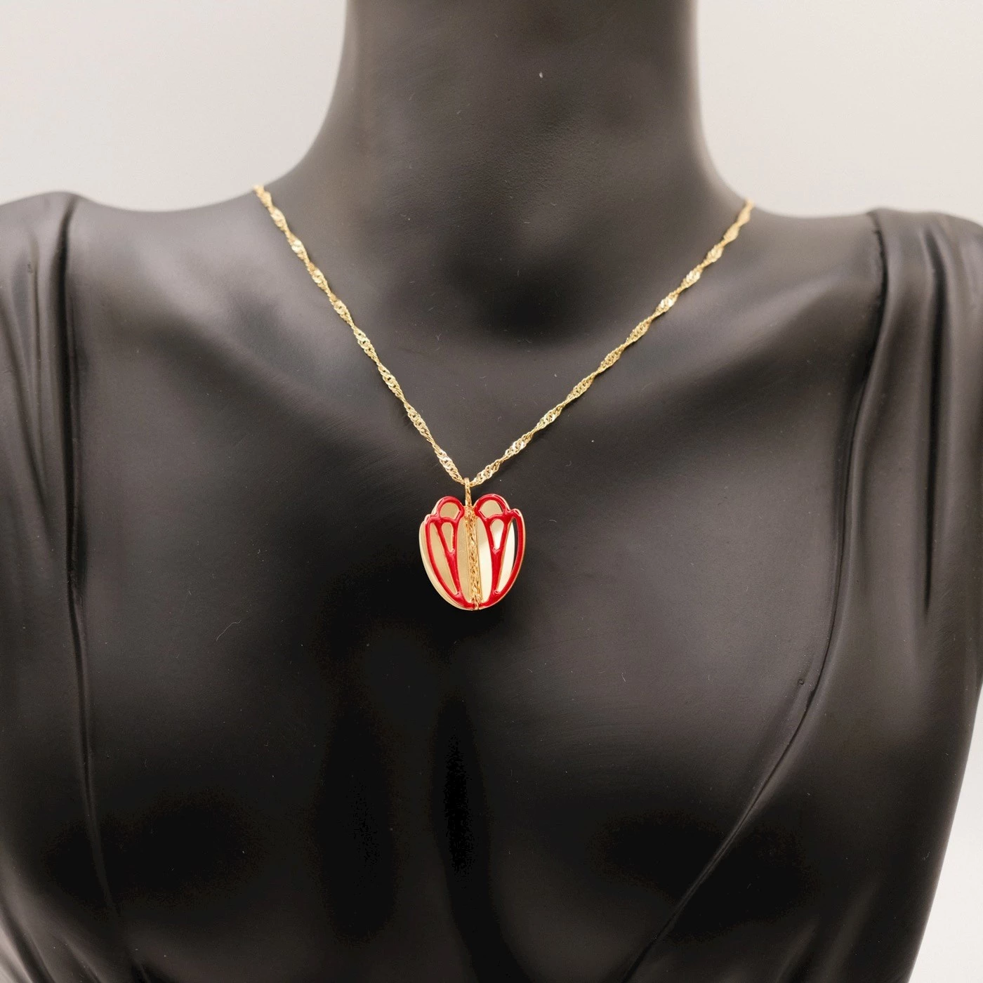 Collana Tulipano placcata oro giallo