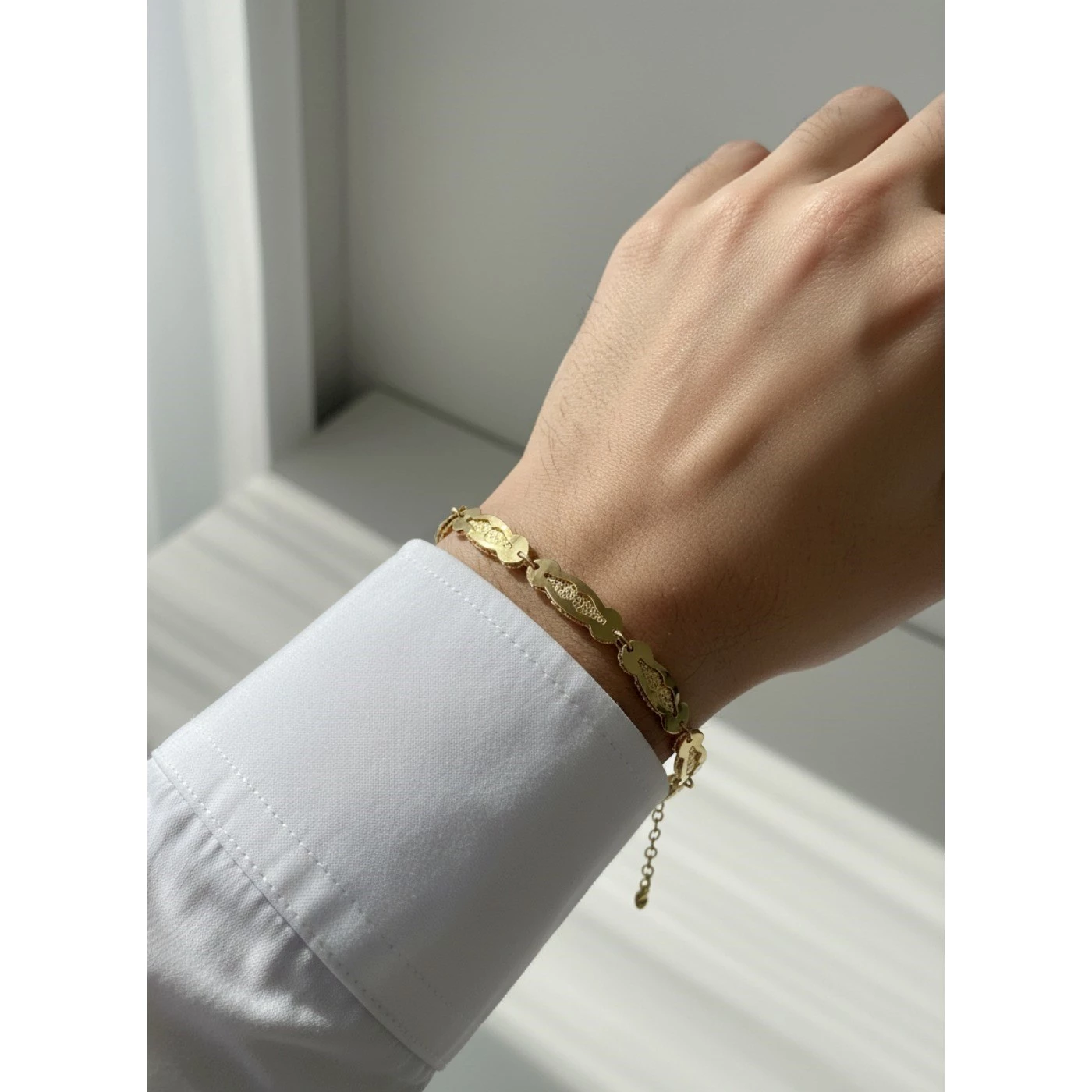 Bracciale uomo giallo